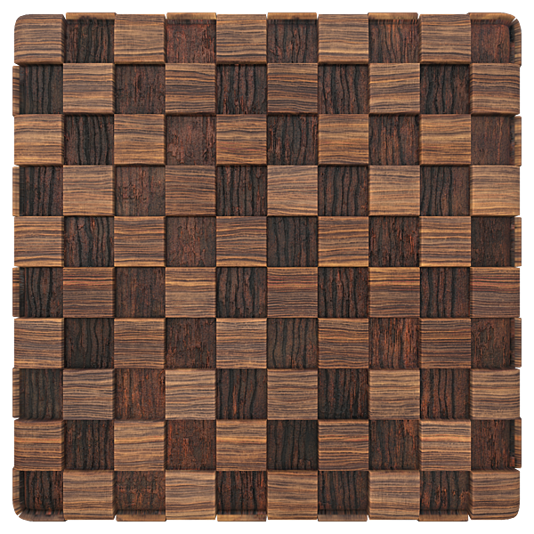 Wooden Block Wall Texture (Plane)