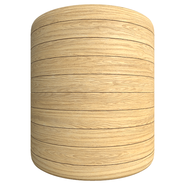 Pine Wood Plank Texture (Cylinder)