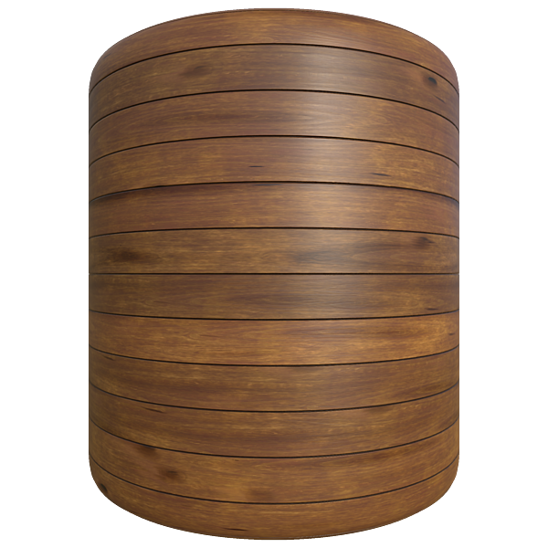 Sauna Room Wood Planks (Cylinder)