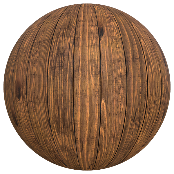 Rough Wood Planks (Sphere)