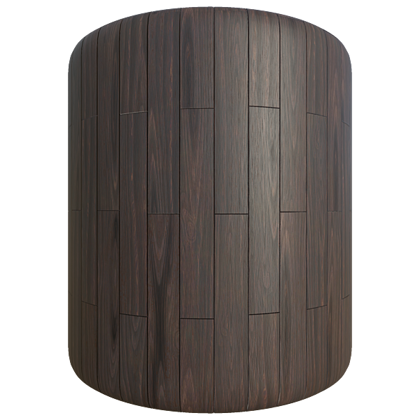 Laminated Brown Wood Plank Texture (Cylinder)