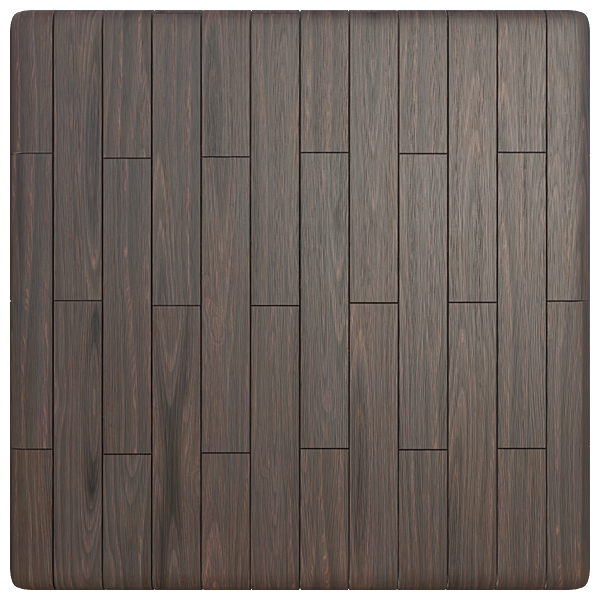 Laminated Brown Wood Plank Texture (Plane)